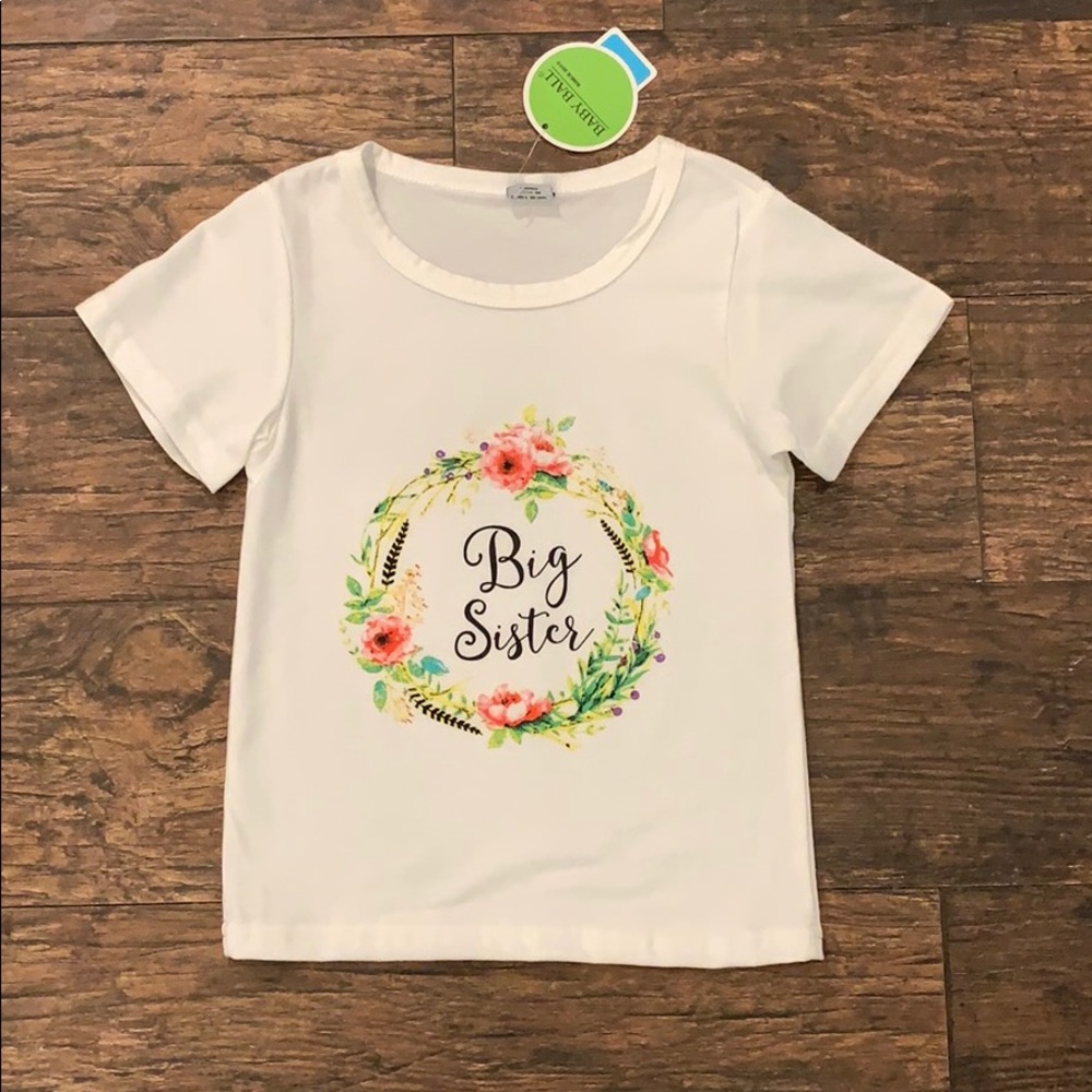 Big Sister Toddler t-shirt
